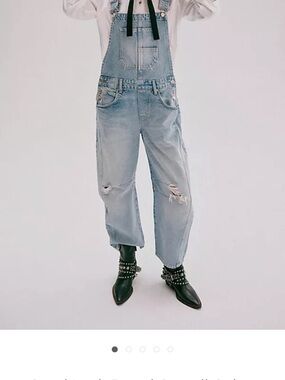 We The Free Good Luck Barrel Overalls Going Steady